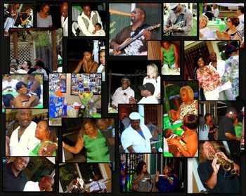 Ford's 50th birthday party collage
