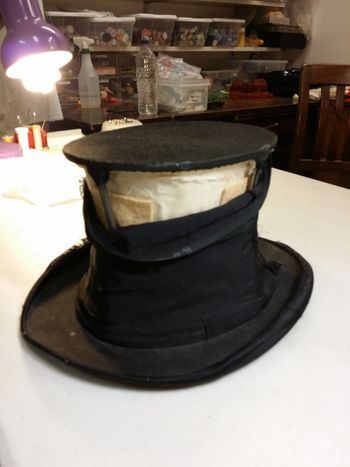 1920 ish spring loaded top hat restoration
