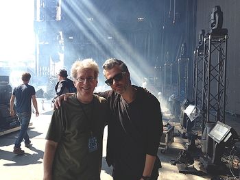 with Keith Uddin, The Cure's recordist and world-class mix engineer
