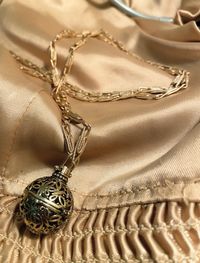 "The Golden Locket" Necklace, Long