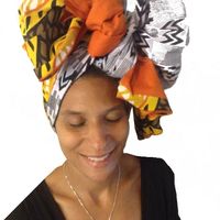 African Print Cotton Head Wraps