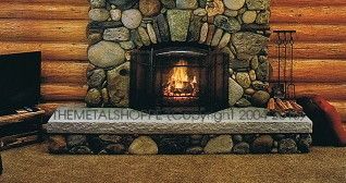 Close Up - Forged Iron Fireplace Screen as published in the January 2011 Edition of Log Home Living - Yosemite/Wawona, CA
