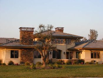 Arts and Crafts Style Copper Chimney Tops / Location: Fresno, CA
