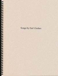 Earl Zindars Jazz Songbook