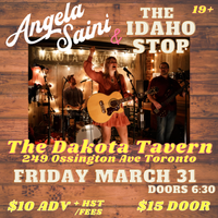 Angela Saini Band with The Idaho Stop
