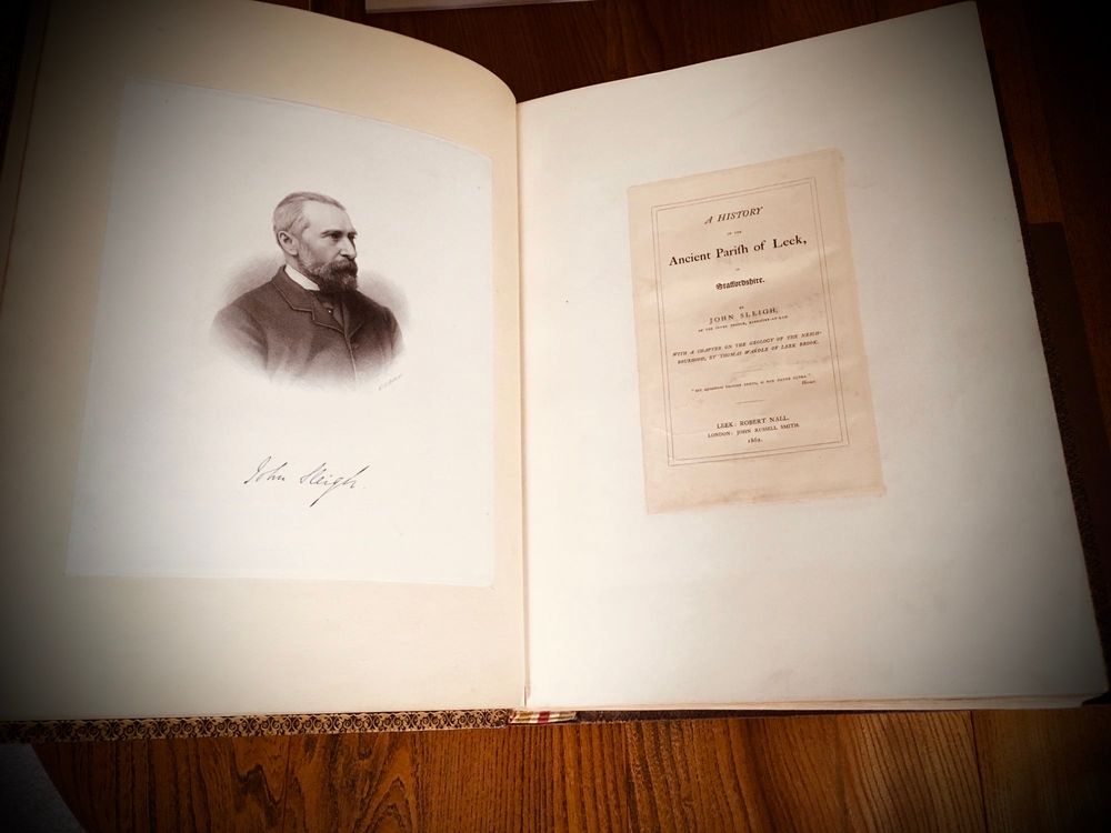 John Sleigh's A History of the Ancient Parish of Leek