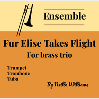 Fur Elise Takes Flight by nwilliamscreative
