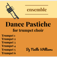 Dance Pastiche for Trumpet Choir by nwilliamscreative