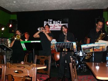 Luis Espindola Jazz Band at the High Note Jazz Club
