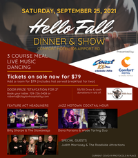 SOLD OUT "Hello Fall" Dinner & Show