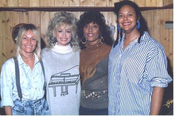 Background Vocals On White Limozeen With Me Dolly Yvonne Hodges And Vicky Hampton
