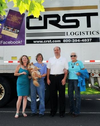 Thanks to our major sponsor CRST for helping us make this journey possible. 6/6/11
