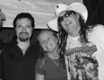 Florida Landscape Artist Mazz and Phil McCormack, Lead Singer of Molly Hatchet Band 9.28.07
