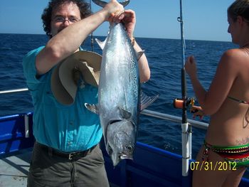 Fishing Offshore from Jupiter Inlet. Bonita. July 31st 2012

