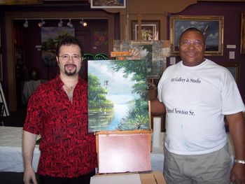 Mazz and Florida Artist Sam Newton Aug 27th, 2006
