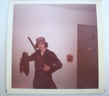 Squirrel Hunting Oct. 1st, 1977. 16 yr old.
