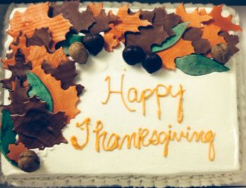Thanksgiving Cake
