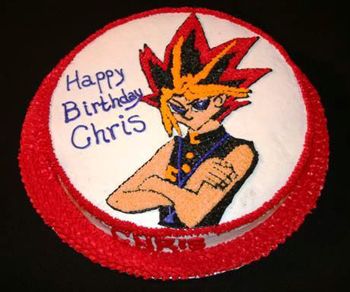 Yu-Gi-Oh Birthday Cake
