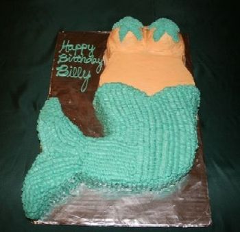 Mermaid Birthday Cake
