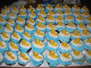 Duck cupcakes
