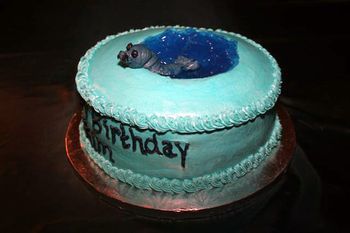 Sea Lion Birthday cake
