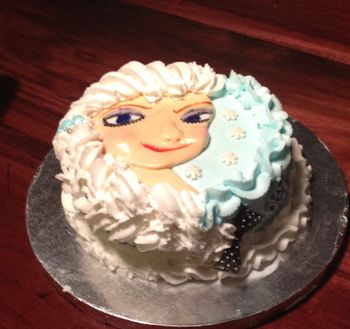 Elsa cake
