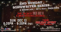 2nd Sunday Songwriter Series - A Showcase