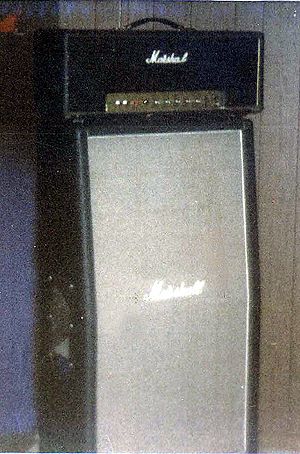 Mark's 8X10 Marshall stack from his teen years.
