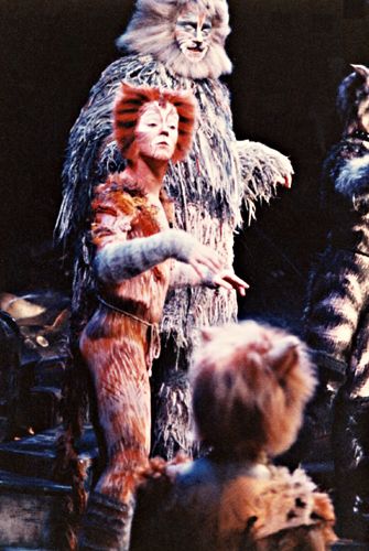 CATS National Broadway Tour - Onstage as Skimbleshanks 1 of 2
