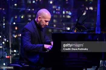 NEW YORK, OCTOBER 25: Dario Boente performs during the Alzheimer's Association Imagine Benefit at Jazz at Lincoln Center.
