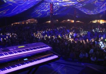 Womad Festival, England...view before start playing..
