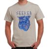LIMITED EDITION DESIGN: Men's "Seeker" Organic T-shirt - Natural