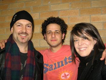 Rachael and Kyle Manning supported Lior during his regional tour in 2008.
