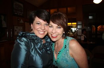 Rachael and best-selling author, Kathy Lette.  Rachael is her no. 1 fan!!!
