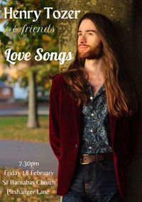 A Heartwarming Evening of Romantic Love Songs with Henry Tozer & Friends