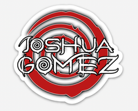 Joshua Gomez Spiral Logo Sticker