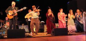 Ken O'Malley and The Twilight Lords with the Celtic Divas at the John Anson Ford, 2007
