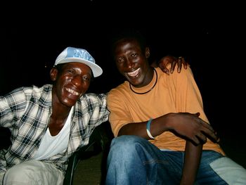 My bro-in-arms Bayaya & Bubagarr [GAMBIA]
