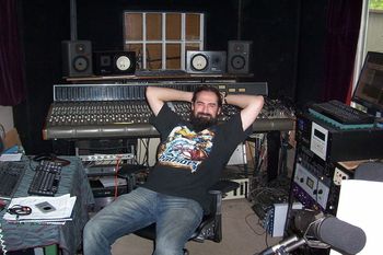 This is Doug.. the unofficial 6th Sleeve for our merry band. He has the best studio ever.
