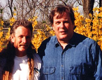 Hall Of Fame Songwriter Dean Dillon and Bob.
