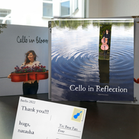 Fan Pack PLUS - Signed Cello in Bloom and Cello in Reflection + Postcards + Thank You Card - 70€ or more