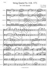 String Quartet K 157 in C Major by Wolfgang Amadeus Mozart - Cello Quartet