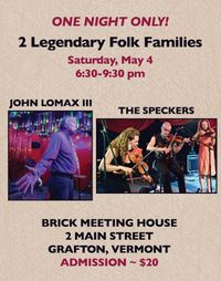 The Speckers and John Lomax III 