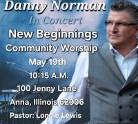 Danny Norman In Concert And Ministering 