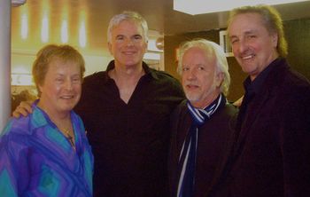 Bruce with Rick Derringer, Brad Whitford & James Montgomery
