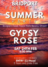 Bridport Food Truck Park Summer Party with Gypsy Rose