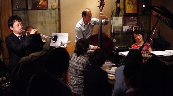 4/6/2012 Strings Yosuke Inoue (b) Ayako Shirasaki (p) Junji Hirose (ds), Jun Shirasaki (tp)
