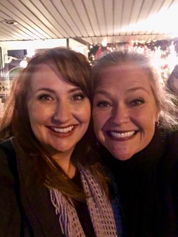 Post-Christmas Concert selfie at Crossville Parade (with Christie Bolin Warner)
