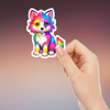 Rainbow Wolf Sticker