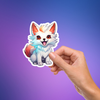 Darrack Wolf Character Sticker